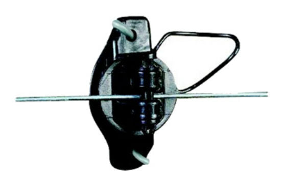 Gallagher™ G68704 Wood Post Pinlock Insulator, Black, 25 Pack