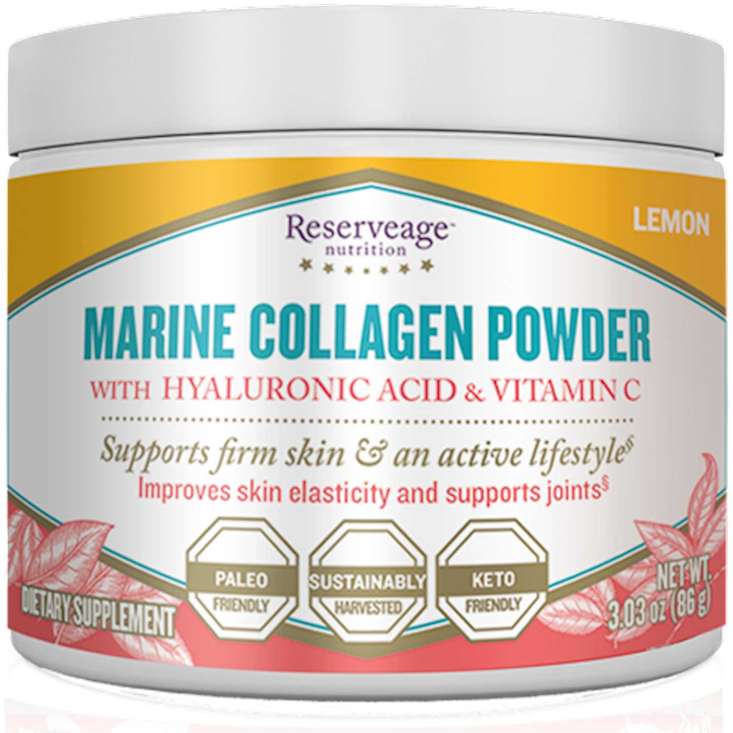 Marine Collagen Powder Lemon