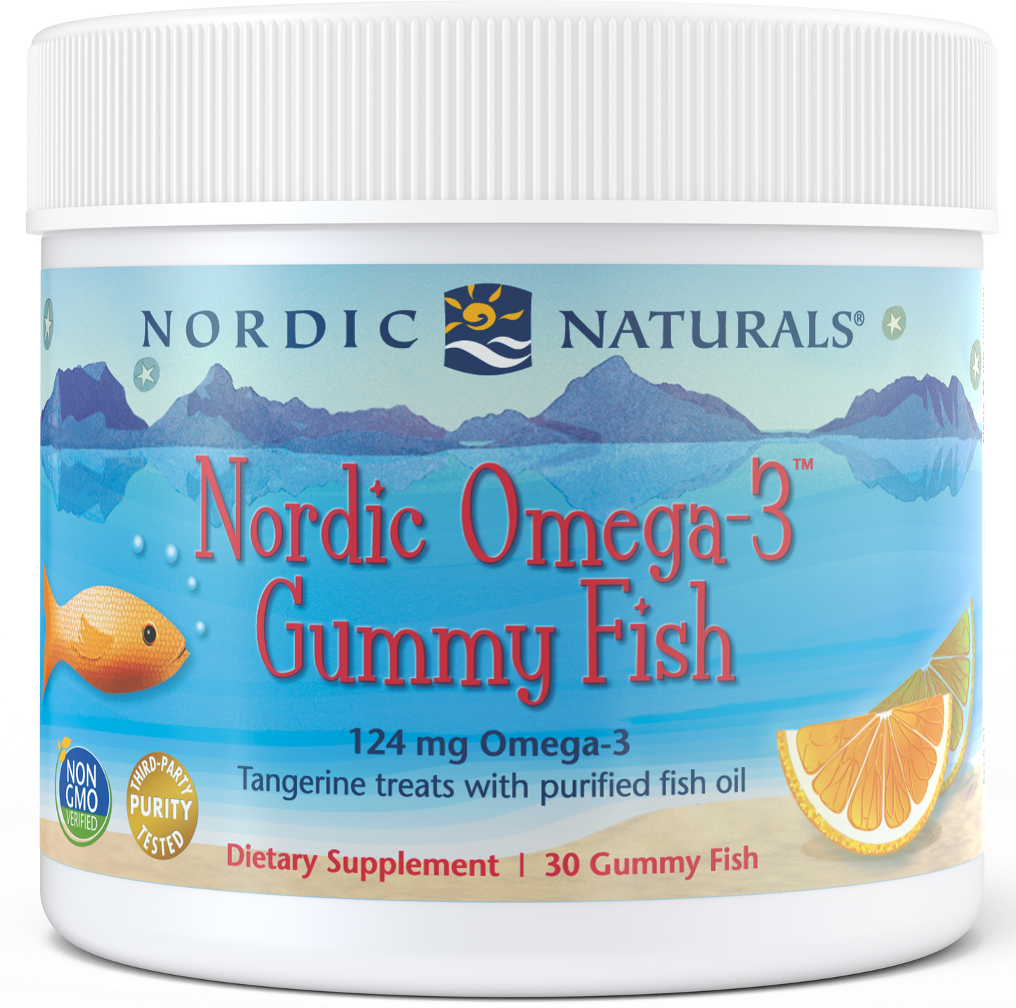 Nordic Omega-3 Fishies 30 Gummy Fish