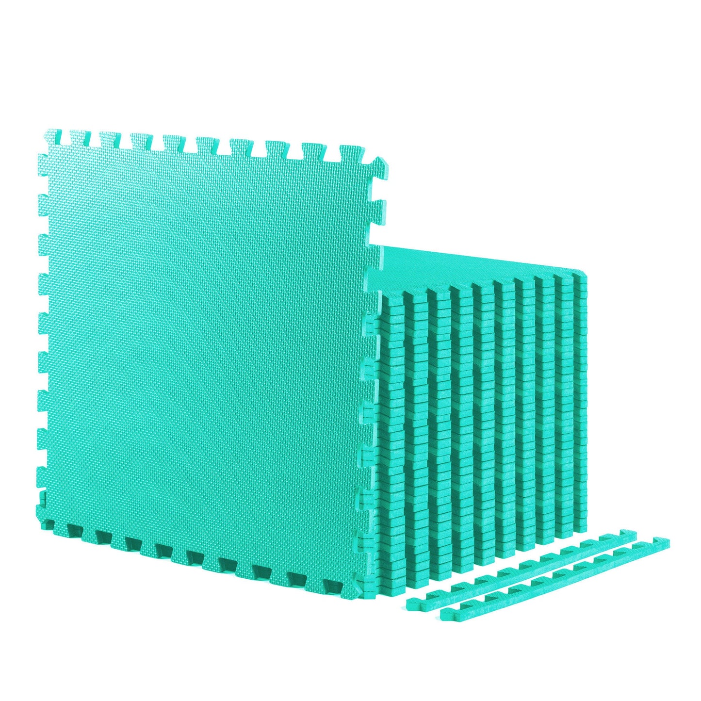 Mint Green Heavy-Duty Interlocking Foam Mat