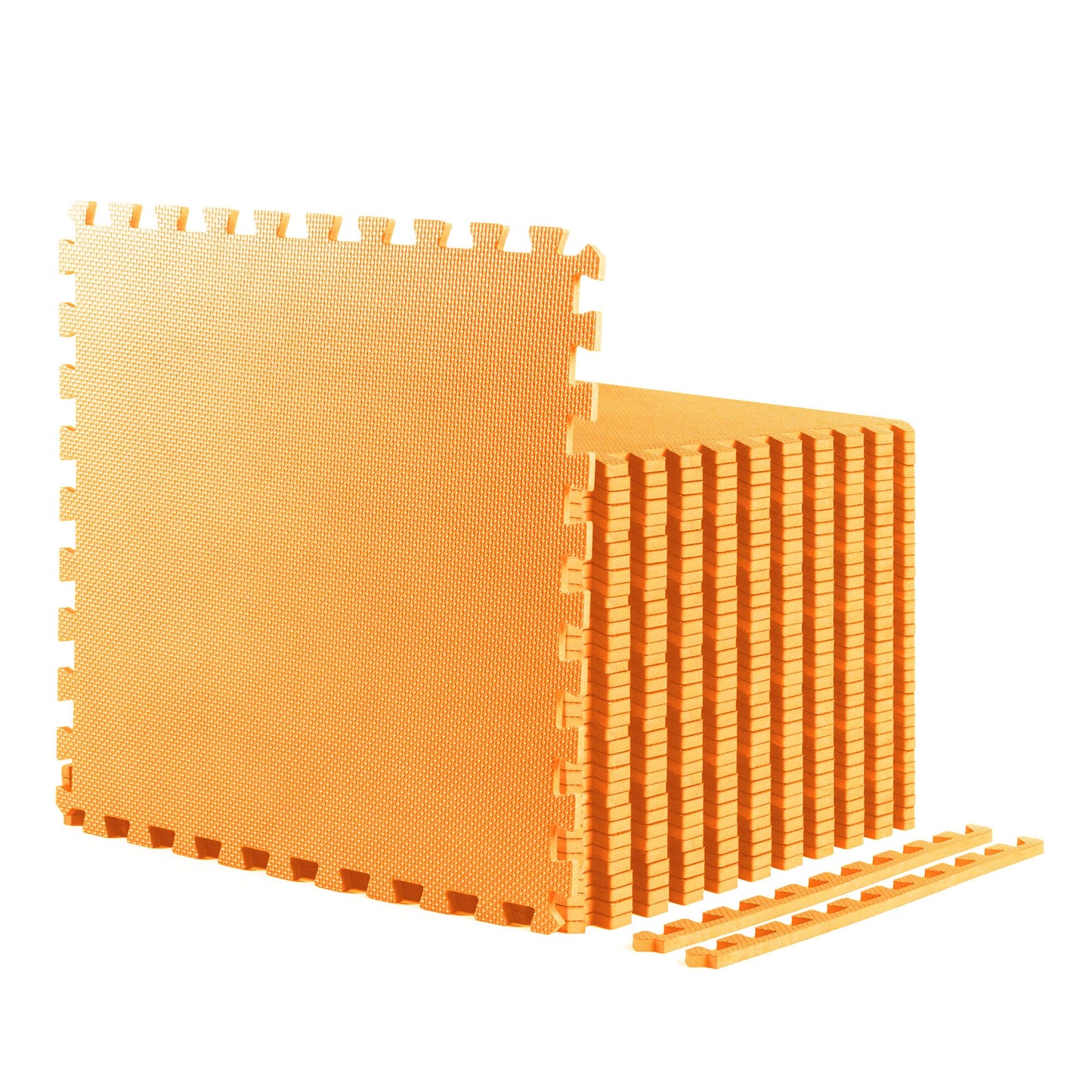 Blush Orange Heavy-Duty Interlocking Foam Mat