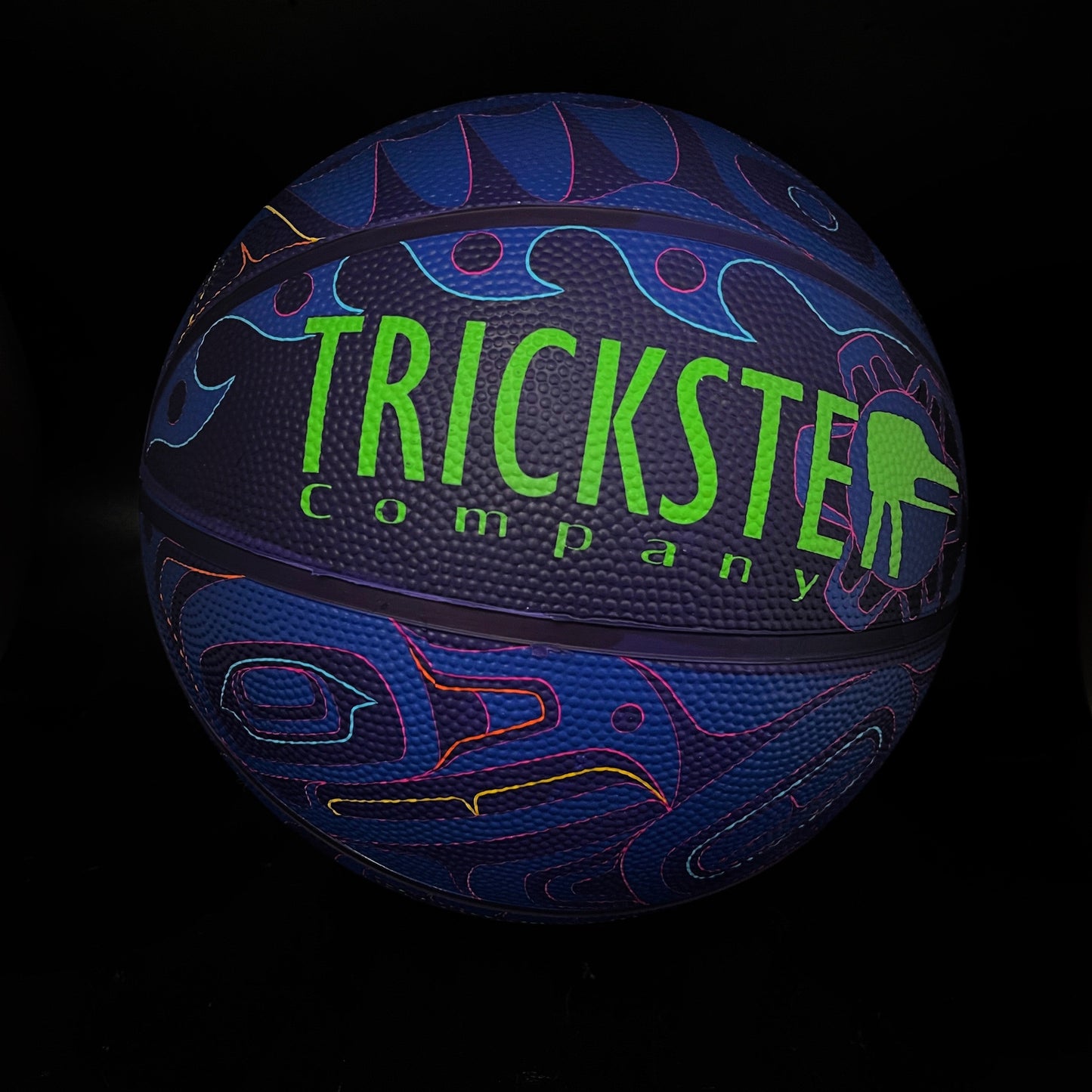 Midnight Beast Adult Basketball (Multi-Tone Blue)