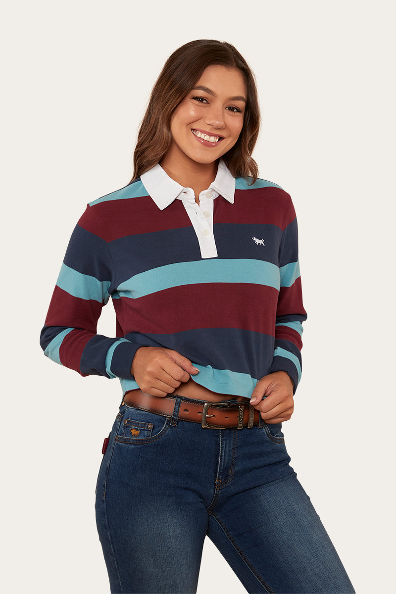 Meredith Womens Rugby Jersey - Navy