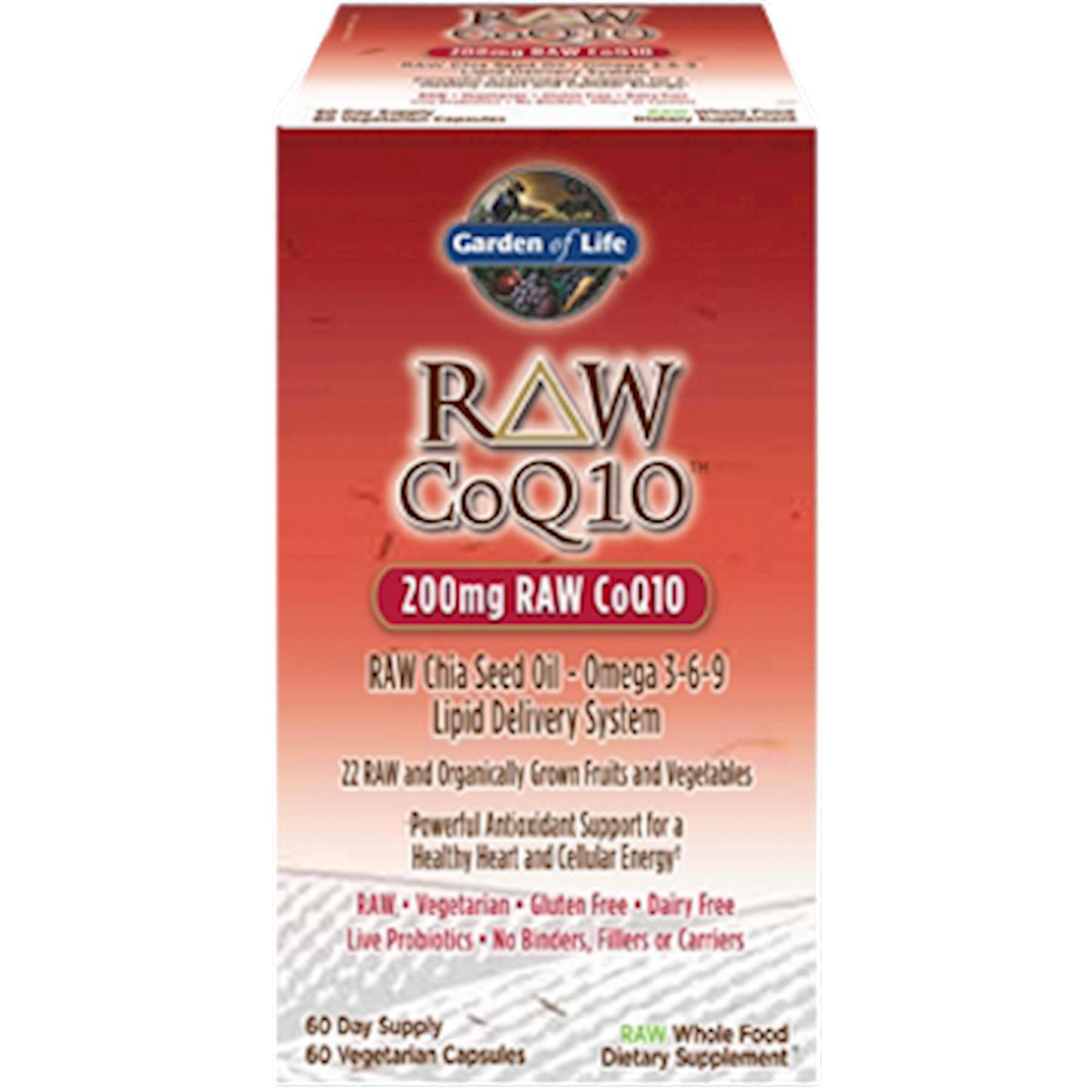 RAW CoQ10 200 mg