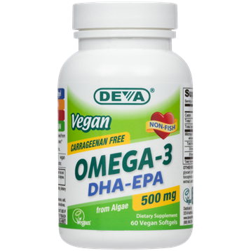 Vegan DHA-EPA 500 mg 60 softgels