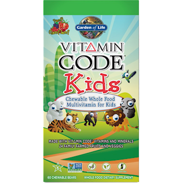 Vitamin Code Kids Chewable Multi 60 tabs