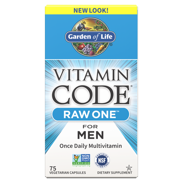 Garden of Life Vitamin Code Raw One for Men Multivitamin