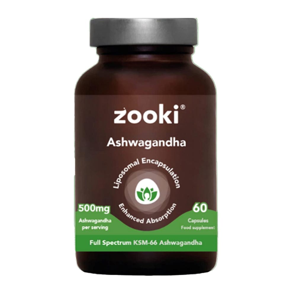 Zooki Liposomal Ashwagandha Capsules 30 Servings