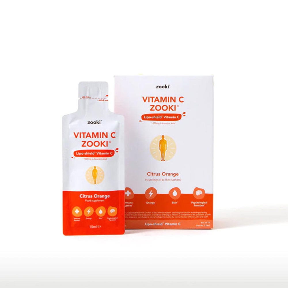 Zooki Vitamins & Supplements 14 Sachets Zooki Liposomal Vitamin C 30 (1000mg) Sachets