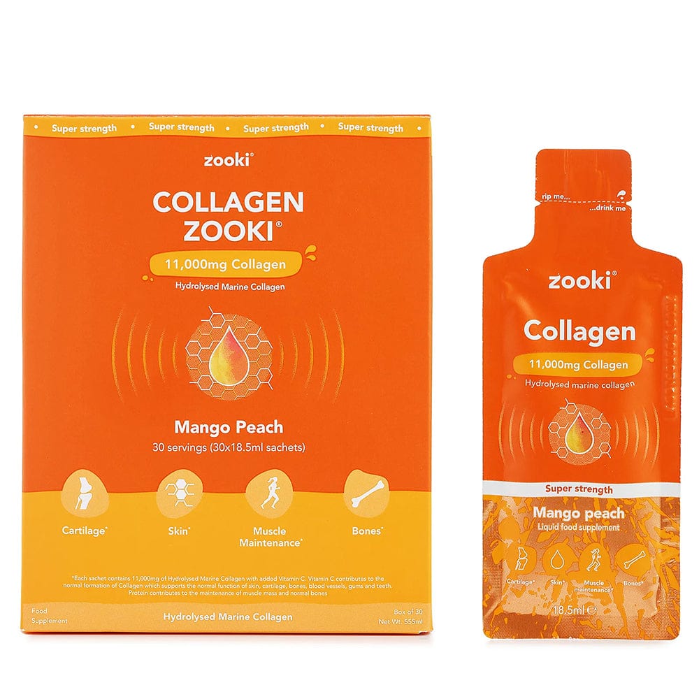 Zooki Super Strength Collagen Mango Peach
