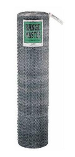 Deacero Rangemaster Galvanized Poultry Netting, 1" x 72" x 50&#039;, 20 Gauge