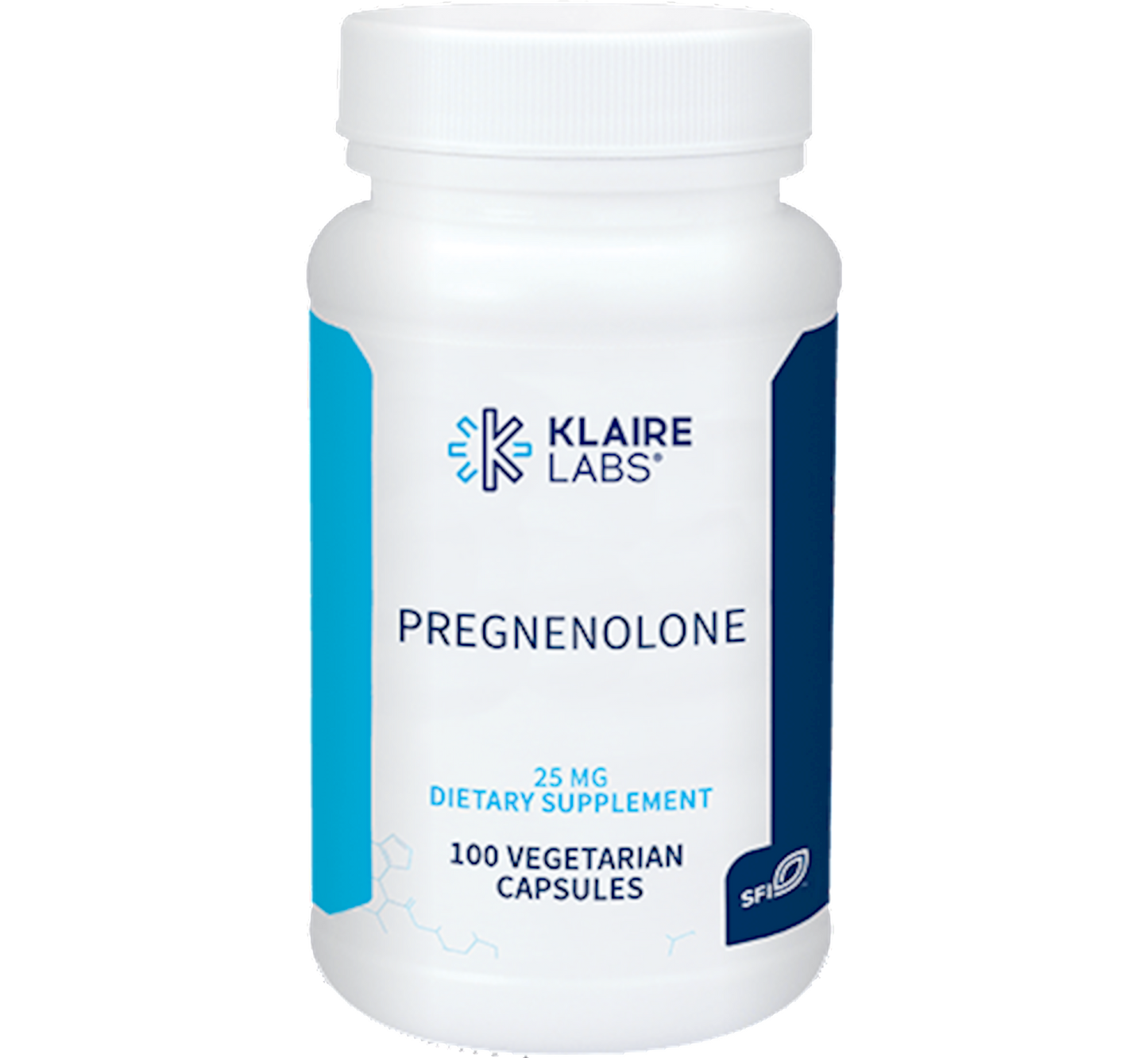 Pregnenolone 25 mg 100 Vegetarian Capsules