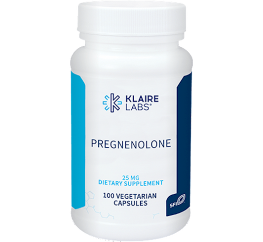Pregnenolone 25 mg 100 Vegetarian Capsules