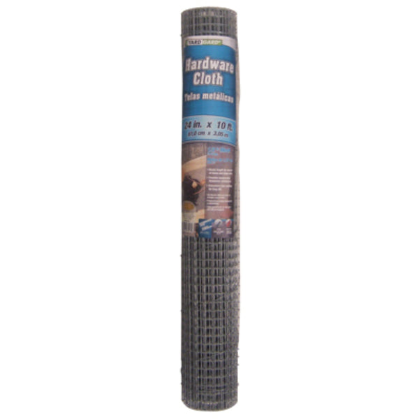 YardGard® 308227B Galvanized Hardware Cloth, 19-Gauge, 1/2" Mesh, 24" x 10'