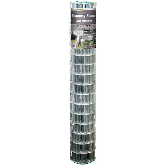YardGard® 308362B Welded Wire Economy Fence, 16-Gauge, 3"x2" Mesh, 48"x50'