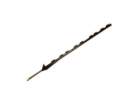 Parmak 821 Bigfoot Step-in Poly Post, 48" Tall, Black