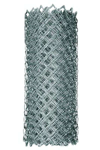 YardGard® 308756A Galvanized Chain Link Fabric, 12.5-Gauge, 2-3/8" Mesh, 72"x50'