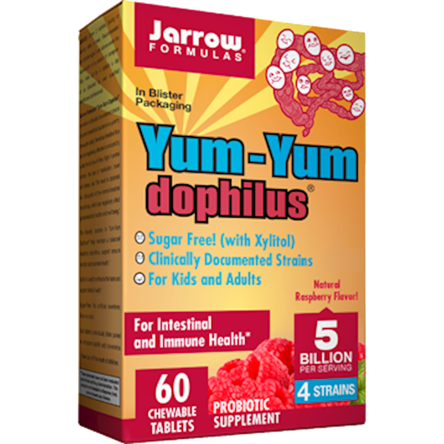 Yum-Yum Dophilus Raspberry 5 Bil