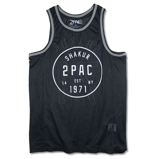 Est 1971 Black Mesh Basketball Jersey Basketball  Jersey