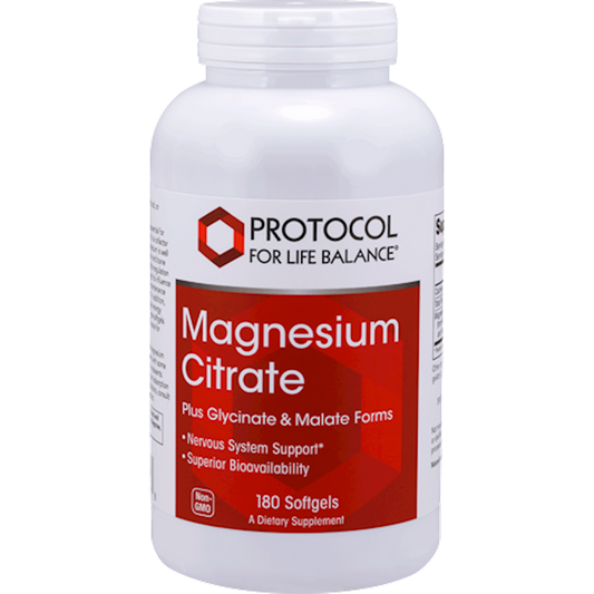 Magnesium Citrate 180 Softgels