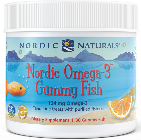 Nordic Omega-3 Fishies 30 Gummy Fish
