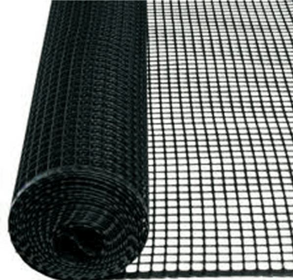 Tenax 62071079 Black Hardware Net, 3&#039;H x 15&#039;L