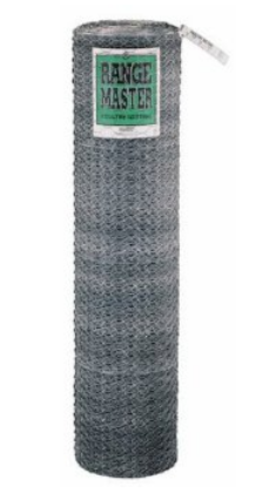 Rangemaster Galvanized Poultry Netting, 24" x 50&#039;