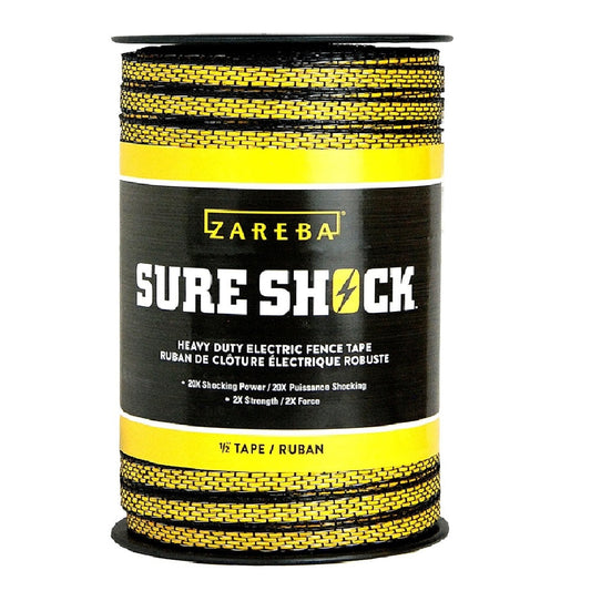 Zareba HDT656YH-Z Heavy Duty Polytape, Aluminum