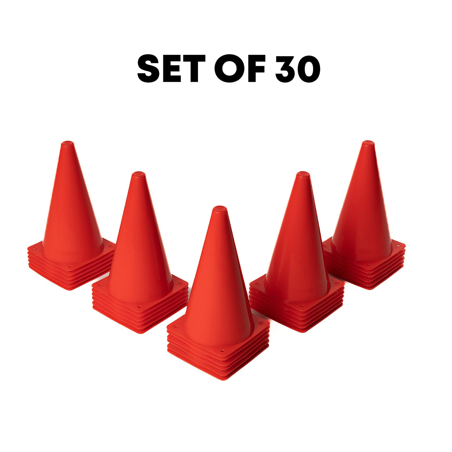 30 Marker Cones - 9 in