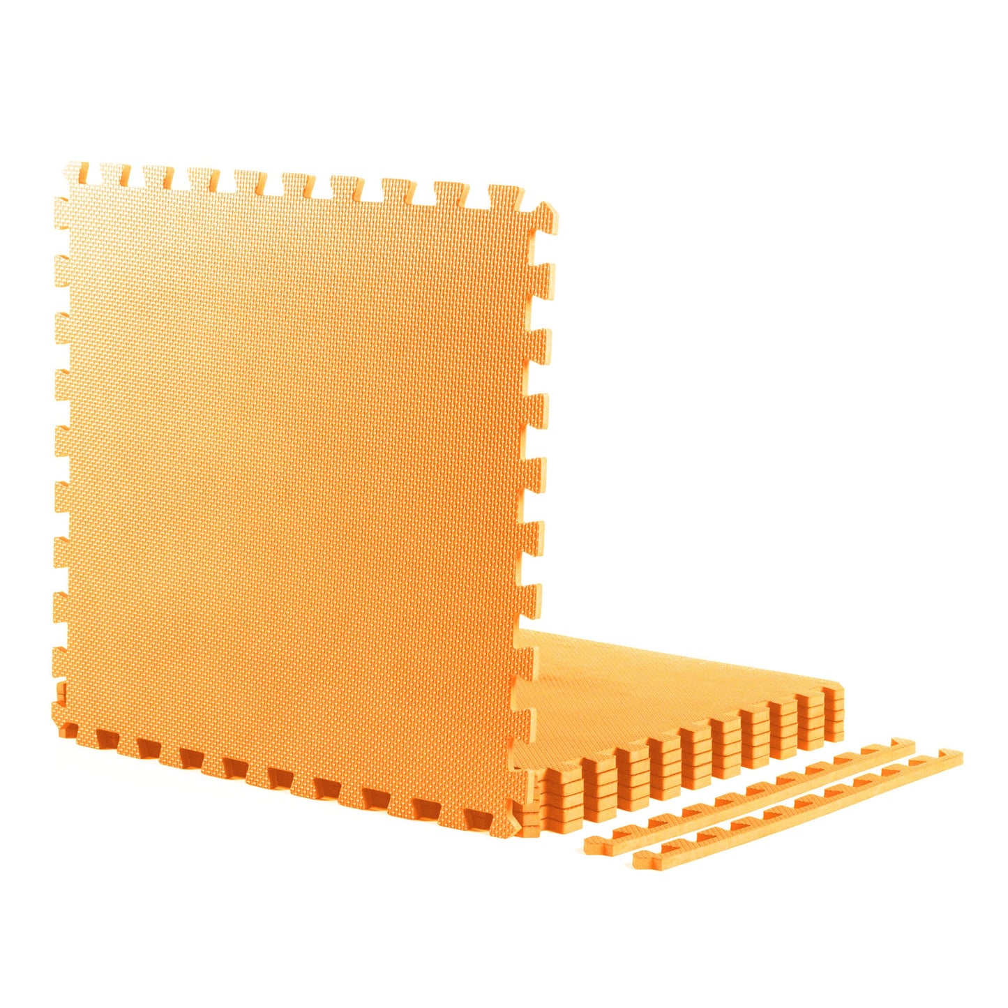 Blush Orange Heavy-Duty Interlocking Foam Mat