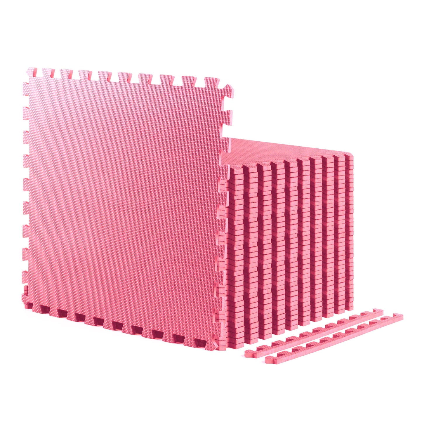 Pink Heavy-Duty Interlocking Foam Mat