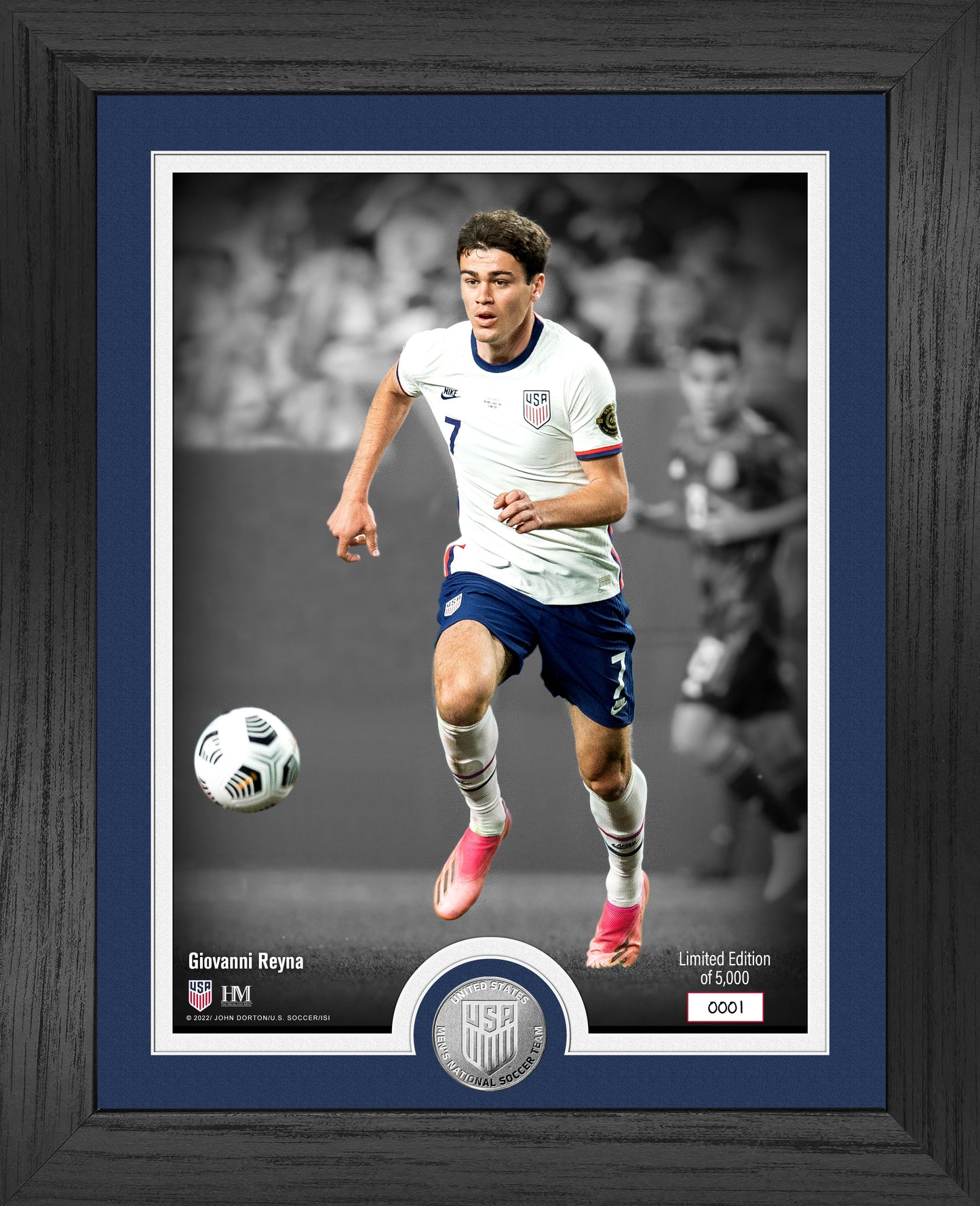 Giovanni Reyna USMT Silver Coin Photo Mint