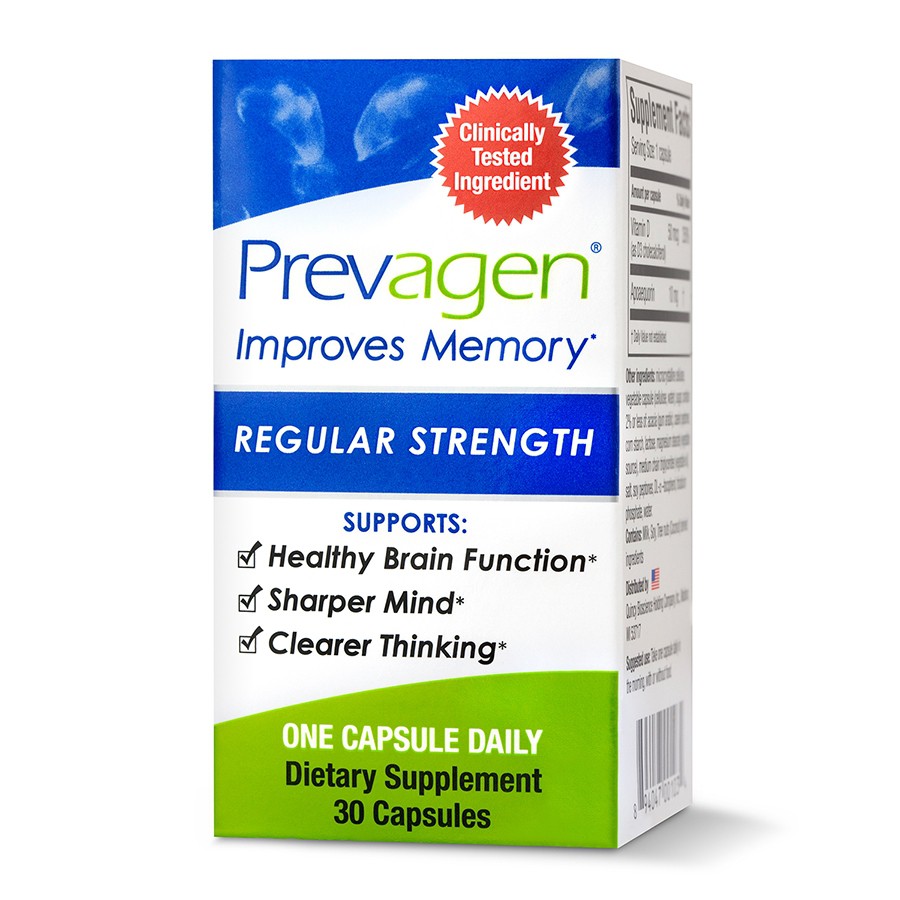 Prevagen Regular Strength 30 Capsules