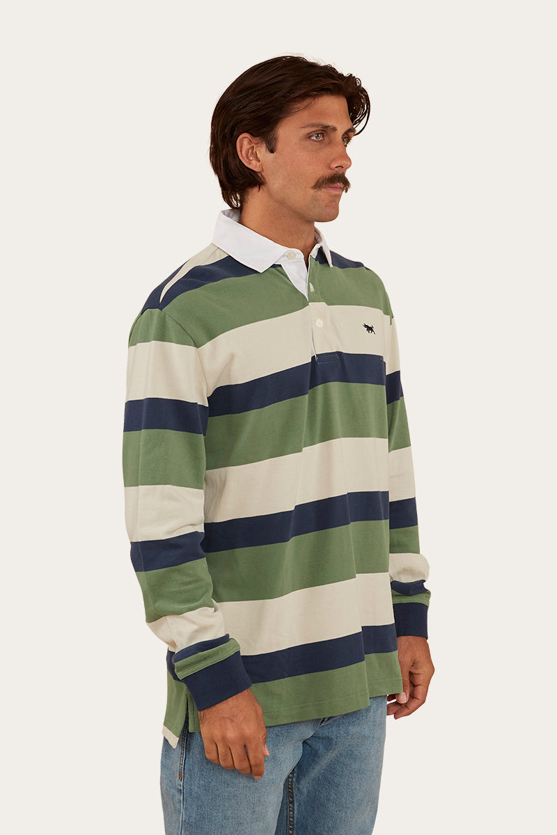 Calgary Mens Rugby Jersey - Cactus Green