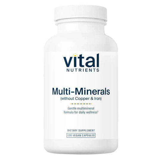 Multi-Minerals Citrate/Malate Formula (No Copper or Iron)