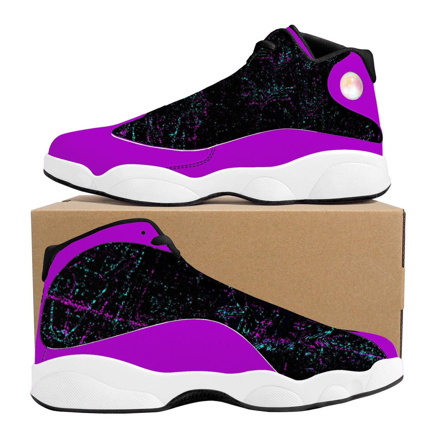 - Beauty Unisex Basketball Shoes - Black - unisex basketball shoes at TFC&H Co.