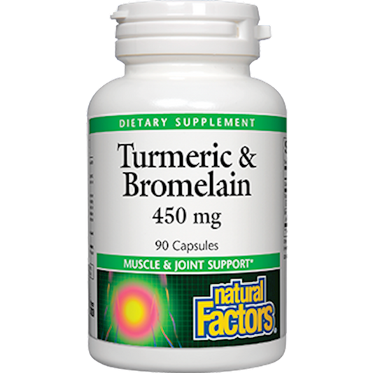 Turmeric & Bromelain 90 Capsules