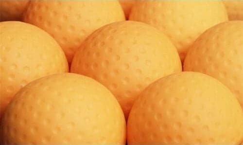 Bola Bowling Machine Hi Viz Practice Ball (Per doz)