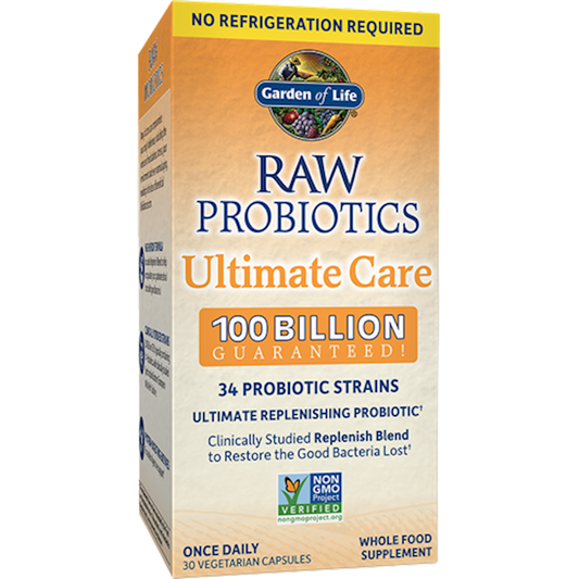 Raw Probiotics Ultimate Care ST 30vegcap