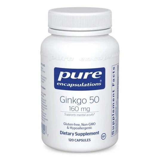 Ginkgo 50 - 160 mg