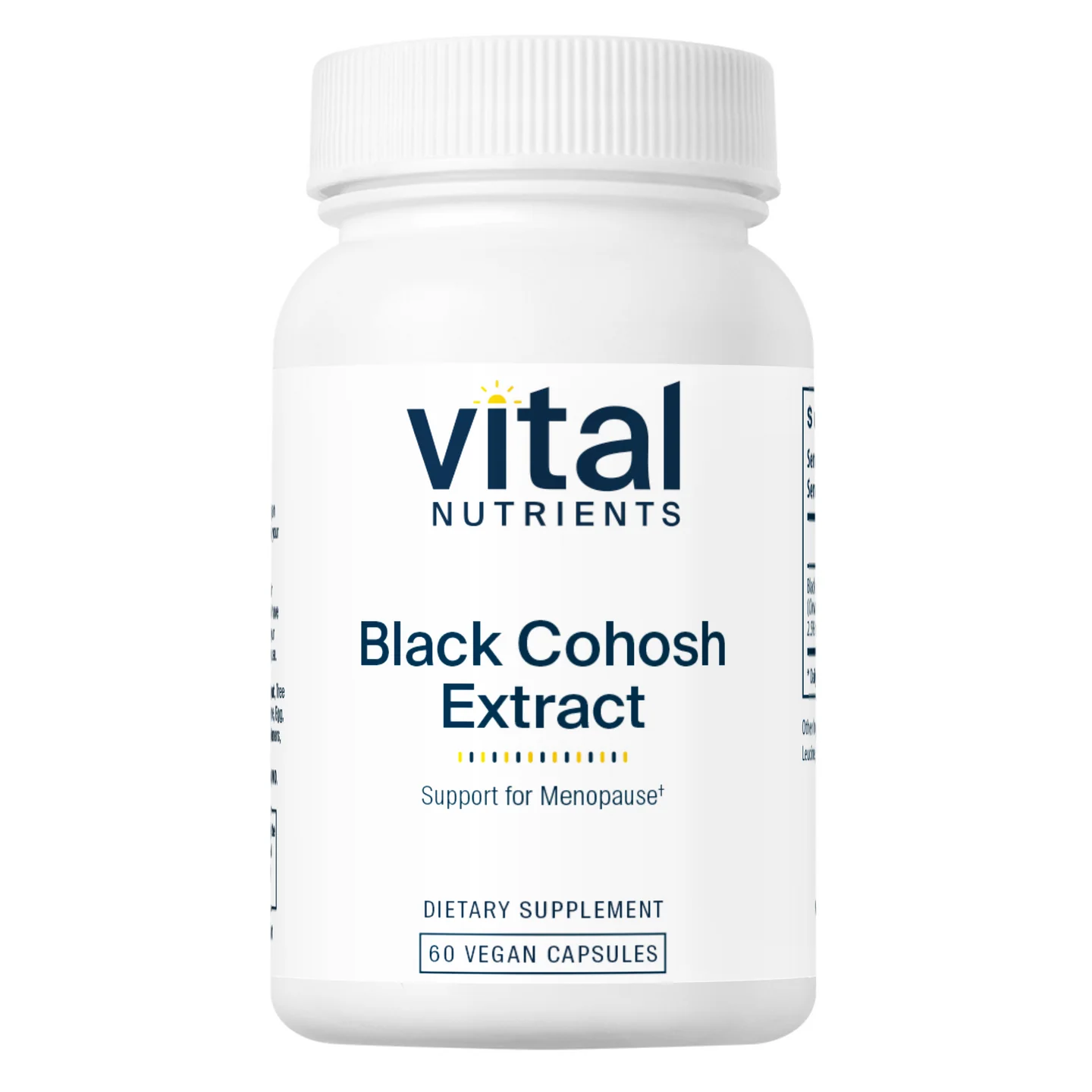 Black Cohosh Extract 250 mg 60 Capsules