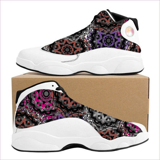 - Mandala Graffiti Basketball Shoes - unisex basketball shoes at TFC&H Co.