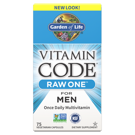 Garden of Life Vitamin Code Raw One for Men Multivitamin