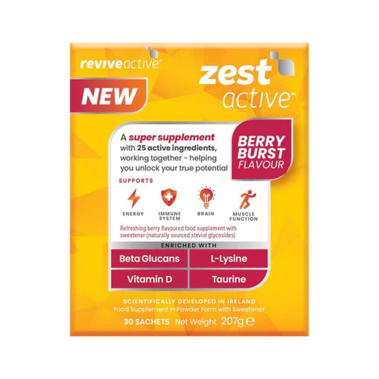 Revive Active Vitamins & Supplements 30 Sachets Revive Active Zest Active Berry Burst