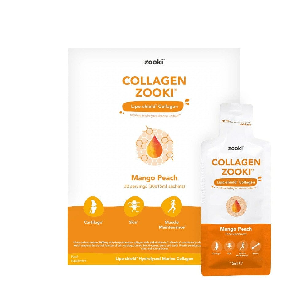 Zooki Vitamins & Supplements 30 Sachets Zooki Collagen Mango Peach