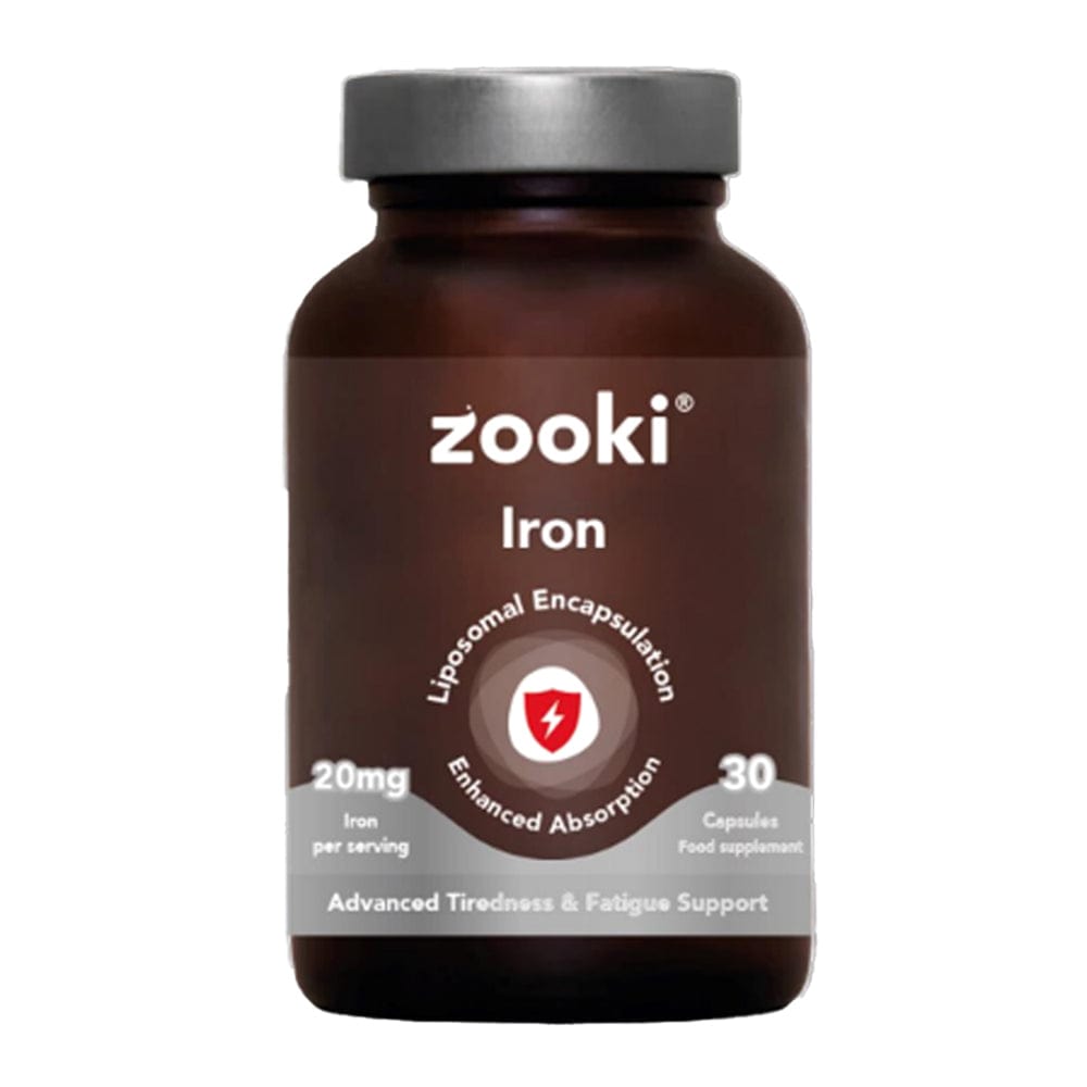 Zooki Liposomal Iron Capsules 30 Servings