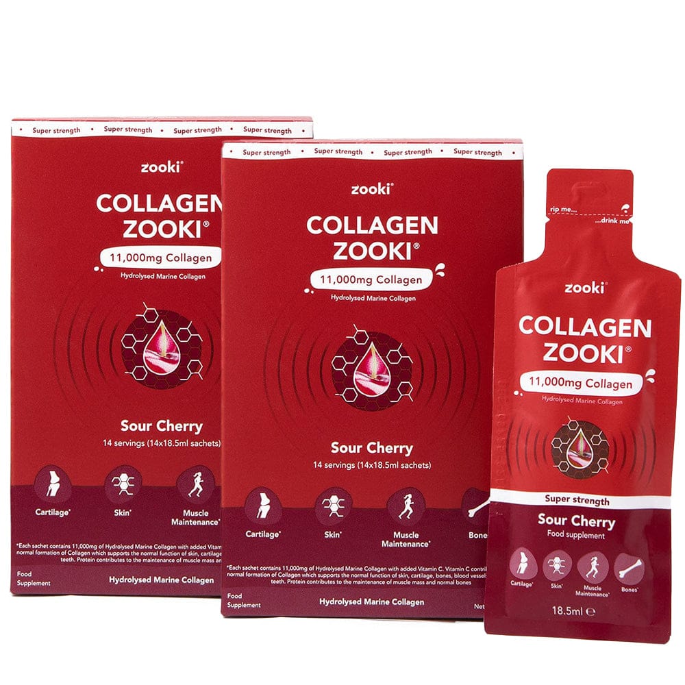 Zooki Super Strength Collagen Sour Cherry Bundle x 2